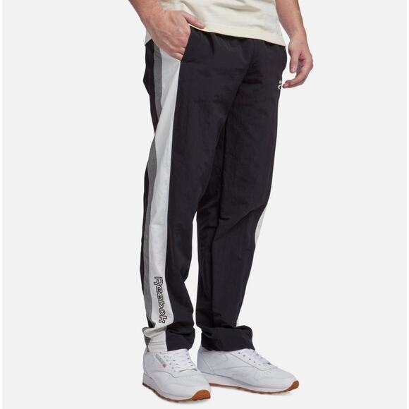NWT Reebok Ivy League Woven Pant, Black, Men’s Small - Picture 1 of 5